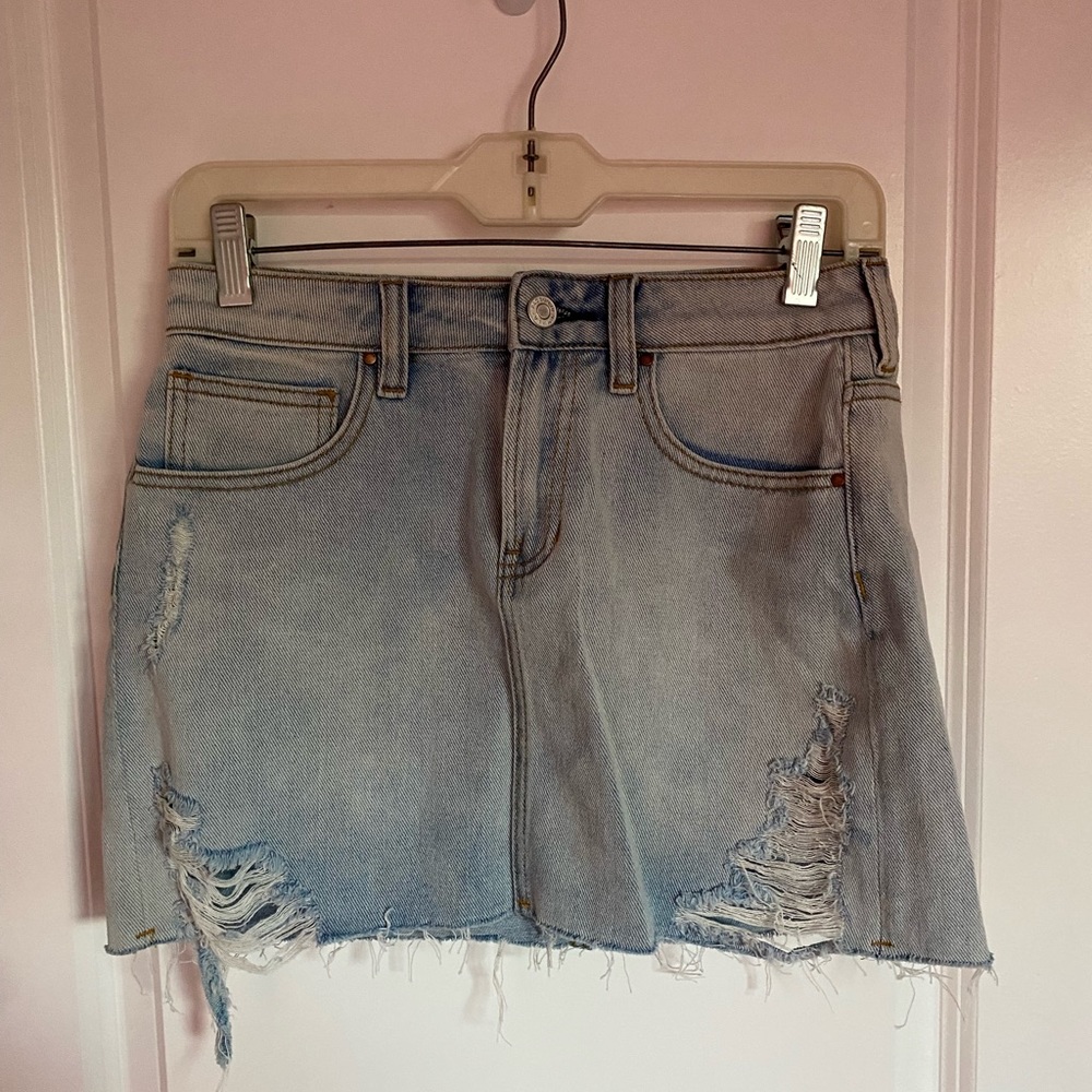 Pac Sun Jean Skirt